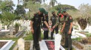 Ziarah Dalam Rangka HUT Ke-63 Yonif Para Raider 328 Kostrad