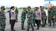 DIPIMPIN PANGLIMA TNI DAN KAPOLRI, DANLANTAMAL I IKUTI RAPAT TERBATAS JELANG NATAL DAN TAHUN BARU