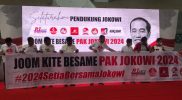 Relawan se-Provinsi Riau Gaungkan Joom Kite Besame Pak Jokowi 2024