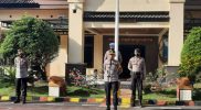 Wakapolres Takalar Pimpin Apel Jam Pimpinan Pertama Di Bulan Ramadhan 