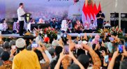 Ribuan Petani Bahagia, Gema Perhutanan Sosial Pastikan Berdiri dan Bersatu Di Belakang Presiden Jokowi