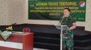 Mantapkan Kemampuan Teritorial Prajurit, Dandim 0502/JU Buka Latnister TA. 2022