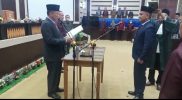 H Abdiyanto SH MH Ketua DPRD Kabupaten OKI, Secara Resmi Lantik PAW.