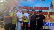 Wujud Kekompakan Dan Sinergitas, Tiga Pilar Kecamatan Medan Satria Laksanakan Olahraga Bersama Untuk Sehatkan Jasmani
