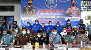 Danlantamal I Hadiri Pemusnahan Barang Bukti Sitaan Narkotika Di BNN Provinsi Sumatera Utara