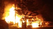 Api Melumat Habis Rumah Warga Kota Langsa Hingga Tersisa Puing Puing