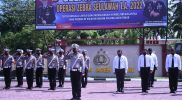 Kapolres Aceh Timur Pimpin Apel Gelar Pasukan Operasi Zebra Seulawah 2022
