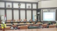Pembahasan Rapat Paripurna Raperda Inisiatif DPRD dan Raperda Eksekutif Kabupaten OKI Tahun 2023.