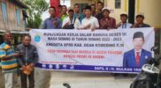 Anggota DPRD Kabupaten OKI H. Mulkan Yahuza Ketua Komisi 1 Tampung Aspirasi Warga Dapil ll.