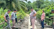 Jembatan Rusak Parah di Desa Buket Bata Aceh Timur Membahayakan, Pang5 Ucok Anggota DPRA Minta Segera Diperbaiki