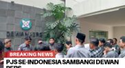 Tolak RUU Penyiaran Baru, PJS Se-Indonesia Serbu Dewan Pers