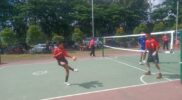 POPDA ACEH XVII 2024 : Tim Takraw Doble Leven Putra Aceh Timur Berhasil Menang 2-0 Atas Sabang