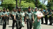 Kasdam XIV/Hsn Yang Baru Brigjen TNI Rusmili Tiba Di Makassar, Disambut Dengan Adat Bugis-Makassar