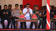 Kapolres Gowa Hadiri Program Ketahanan Pangan Lantamal VI di Desa Tamannyeleng