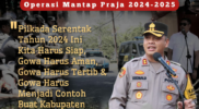 Polres Gowa Siap Amankan Pilkada Serentak 2024