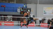 Pertandingan Sepak Takraw PON XXI Aceh – Sumut Hari Pertama Lancar