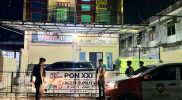 Anggota Satsamapta Polres Aceh Timur Patroli di Penginapan Atlet dan Venue PON XXI