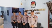 Operasi Mantap Praja Maung 2024, Polres Lebak Laksanakan Pengamanan di Kantor KPU dan Bawaslu Lebak