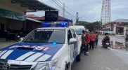 Demi Kenyamanan dan Lancar di Jalan, Sat Lantas Polres Aceh Timur Kawal Atlet Cabor Sepak Takraw PON XXI