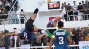 Pertandingan 32 Besar Kejurnas Sepak Takraw Piala Panglima TNI di Hari Kedua