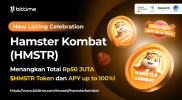 Bittime Rayakan Listing Hamster Kombat, Bagikan Hadiah Total 50 Juta Rupiah $HMSTR