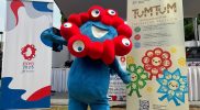 Myaku-Myaku Maskot Resmi World Expo 2025 Osaka Tampil Perdana di Jakarta