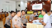 Polres Takalar Terima Kunjungan Tim Audit Kinerja Itwasda Polda Sulsel Tahap II Aspek Pelaksanaan dan Pengendalian T.A. 2024