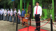 Kasat Narkoba Polres Gowa Pimpin Upacara Bendera dan Penyuluhan Bahaya Narkoba di SMAN 1 Gowa