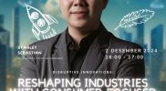 Maxy Academy Siap Hadirkan Stanley Sebastian di Maxy Talk, Bahas Inovasi Disruptif Berbasis Konsumen