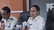 Sekda Saipul Sambut Tim Visitasi Emonev KI Provinsi Lampung Tahun 2024