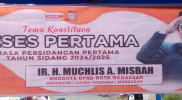 Ir. H. Muchlis A. Misbah Gelar Reses di Maccini Parang, Makassar