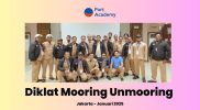 Port Academy Gelar Diklat Mooring Unmooring Bekerja Sama dengan PT Indofood Sukses Makmur Divisi Bogasari