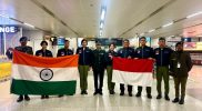 Hadiri National Cadet Corps Republic Day Camp, Enam Taruna Unhan Tiba di India