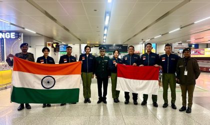 Hadiri National Cadet Corps Republic Day Camp, Enam Taruna Unhan Tiba di India