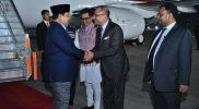 Presiden Republik Indonesia Prabowo Subianto Telah Tiba di India