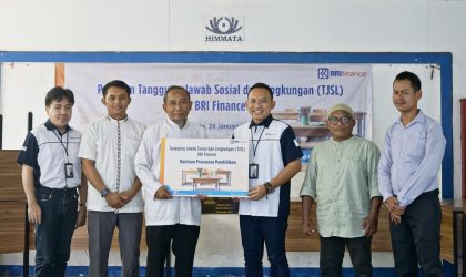 Dukung pendidikan berkualitas dan ramah lingkungan,BRI Finance berikan fasilitas belajar untuk PKBM Himmata