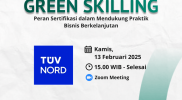 Bedah Peran Sertifikasi dalam Bisnis Berkelanjutan di Webinar Green Skilling bersama LindungiHutan