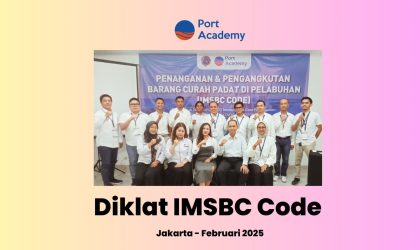 Profesional Pelabuhan Wajib Tahu! Port Academy Gelar Diklat IMSBC Code