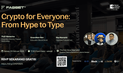 Fasset Dorong Literasi Kripto di Indonesia Lewat Diskusi Panel “Crypto for Everyone: From Hype to Type”