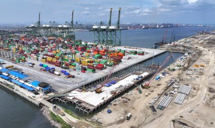 Proyek PTPP, Pembangunan Terminal Kalibaru Tahap 1B di Pelabuhan  Tanjung Priok Capai 75%