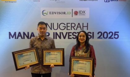 BRI Manajemen Investasi Raih Tiga Penghargaan di Acara Anugerah Manajer Investasi 2025