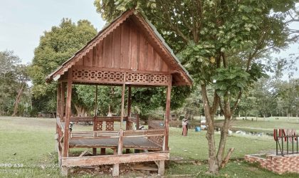 Gazebo di Candi Bumi Ayu Nyaris Roboh, ini penjelasan Disbudpar PALI