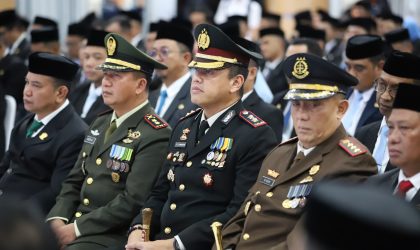 Kapolres Gowa Hadiri Serah Terima Jabatan Bupati Gowa di Baruga Karaeng Galesong