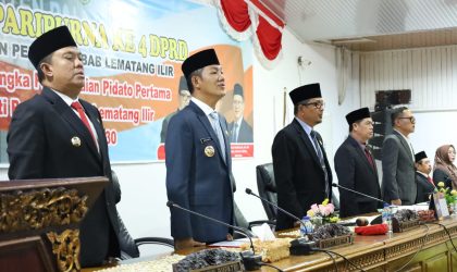 Bupati PALI 2025-2030 Sampaikan Visi Besar di Paripurna