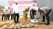 Kapolda Sulsel Ikuti Ground Breaking Serentak Pembangunan Perumahan Subsidi Polri