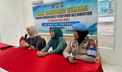 Kanit PPA Polres Gowa Sosialisasikan Undang-Undang Perlindungan Anak dan Perempuan kepada PKK Kecamatan Tompobulu