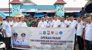 Kapolres Takalar Hadiri Gerakan Pangan Murah Serentak di Pasar Lengkese