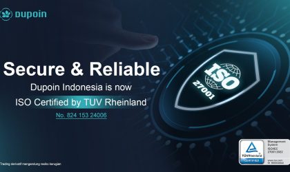 Keamanan Terjamin! Dupoin Kantongi Sertifikasi ISO 27001:2022  dari TUV Rheinland