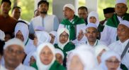 Pelepas Jamaah Haji Aceh Timur berlangsung dengan Khidmat, Dilapangan Upacara Titi Baro 