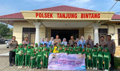 KEGIATAN “POLISI SAHABAT ANAK” POLSEK TANJUNG BINTANG BENTUK KONGKRIT JARGON ” POLRI UNTUK MASYARAKAT”